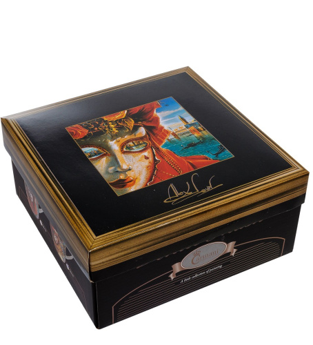 CN-18 Кружка "Венецианские маски" 400 мл (Carmani) на VALLES.TOP