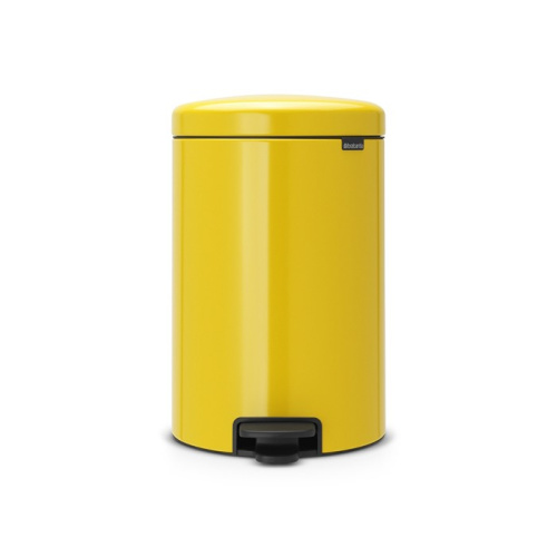 Бак Brabantia newicon мусорный, желтая маргаритка, 20 л на VALLES.TOP