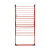 Сушилка Brabantia трехъярусная, напольная, красная на VALLES.TOP