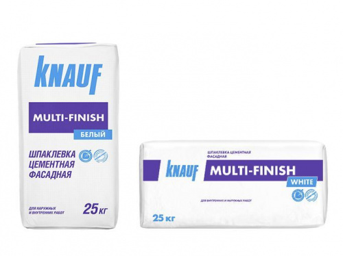 Шпаклевка Knauf Мульти-финиш белый 25 кг на VALLES.TOP