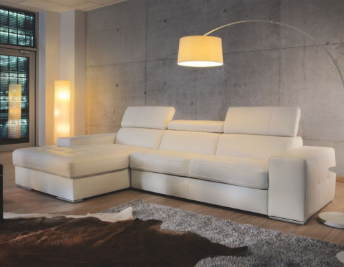 Диван Gala Collezione Girro угловой в коже на VALLES.TOP