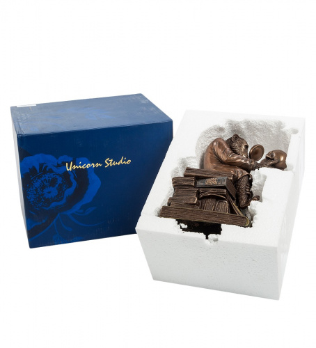 Шкатулка Veronese Обезьяна с черепом WS-100/1 на VALLES.TOP