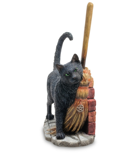 Статуэтка Veronese Кот с метлой WS-841 на VALLES.TOP