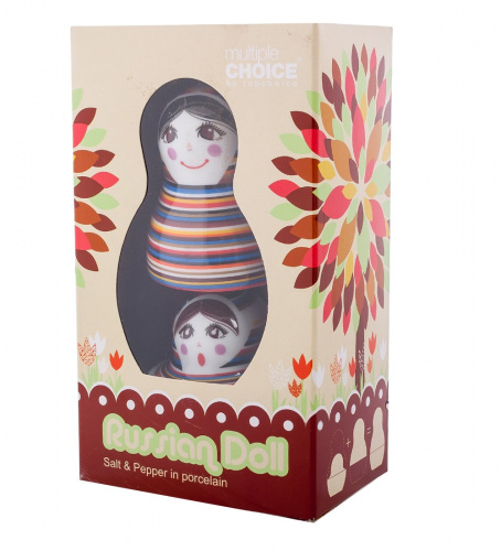 Набор Topchoice Матрешка TC-55 соль-перец на VALLES.TOP