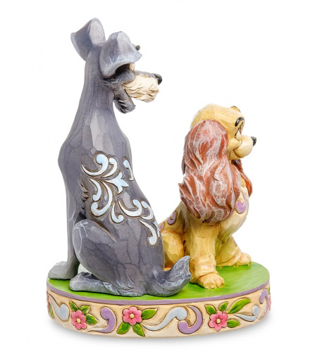 Фигурка Disney Traditions Леди и Бродяга (Противоположности притягиваются) на VALLES.TOP