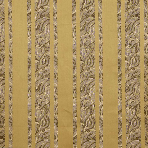 Ткань Galleria Arben Exclusive MOSAIC STRIPE 3 DARK GOLD на VALLES.TOP