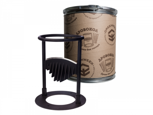 Дровокол GreenWeen базовый, с кольцом, в тубусе, черный на VALLES.TOP