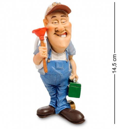 Статуэтка The Comical World of Stratford Сантехник RV-950 на VALLES.TOP