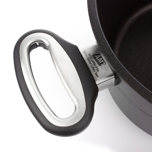 Кастрюля AMT Gastroguss Frying Pans с двумя ручками, для индукционных плит на VALLES.TOP