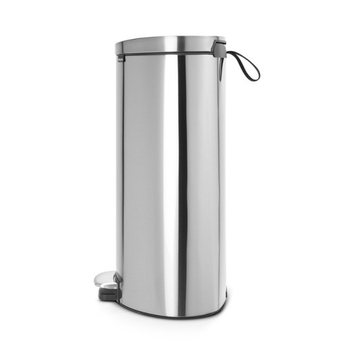 Бак Brabantia FlatBack+ мусорный, стальной матовый, FPP, 40 л на VALLES.TOP