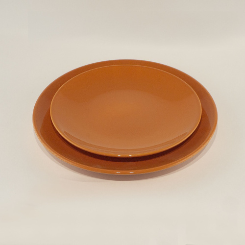 Тарелка Value Ceramic десертная терракотовая 219 мм на VALLES.TOP
