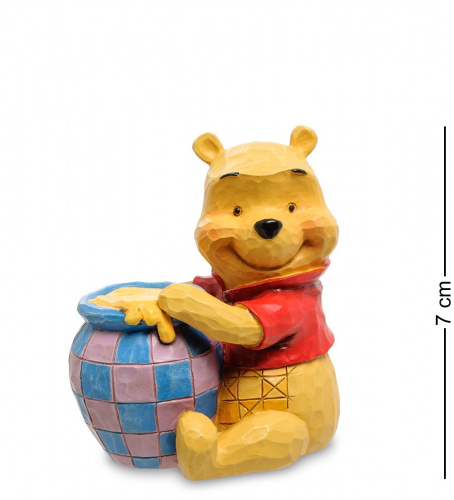 Фигурка Disney Traditions Винни Пух и бочонок меда (Мед если есть, то его сразу же нет!) на VALLES.TOP