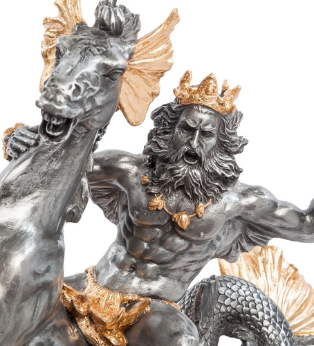 Статуэтка Veronese WS- 03 Veronese "Посейдон - Бог морей" на VALLES.TOP