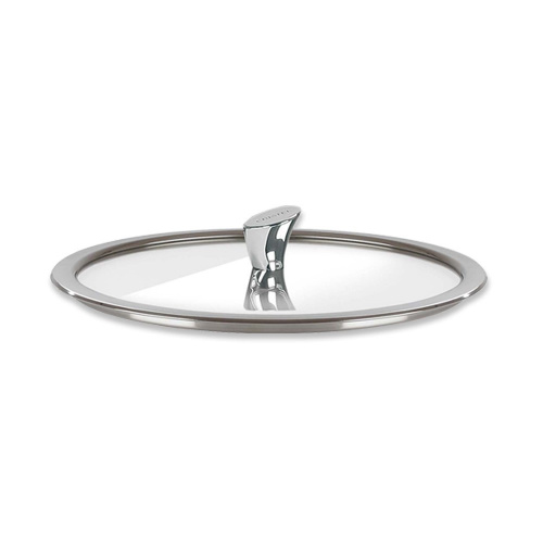 Крышка CRISTEL Casteline fixed handle плоская, с ручкой из нержавеющей стали, диаметр 16 см на VALLES.TOP