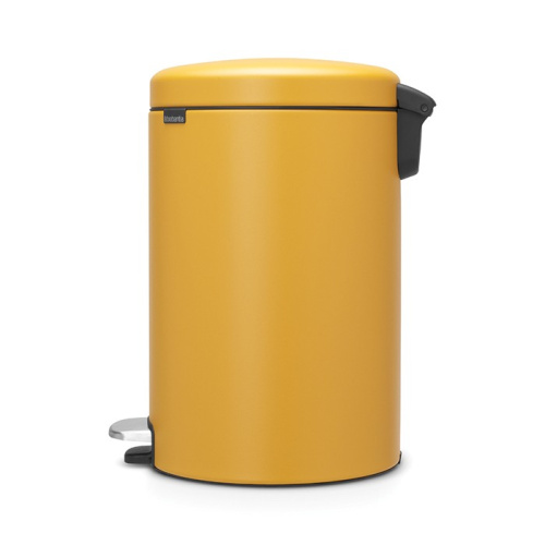 Бак Brabantia newicon мусорный, минерально-горчичный, 20 л на VALLES.TOP