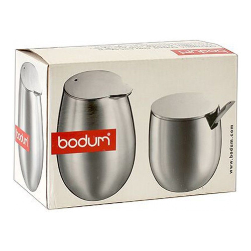 Набор BODUM Columbia сахарница и сливочник, хром на VALLES.TOP