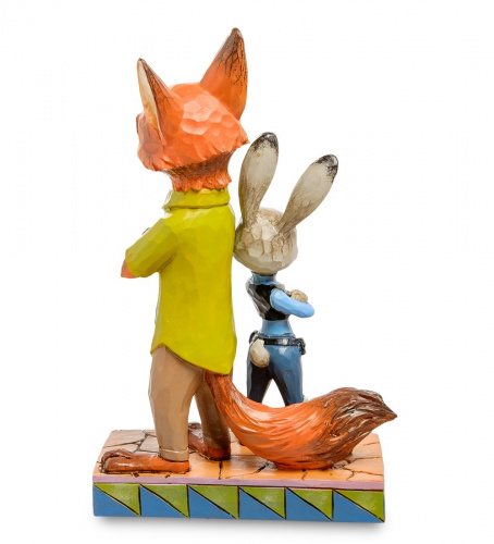 Фигурка Disney Traditions Зверополис Джуди и Ник (Настоящие напарники) на VALLES.TOP