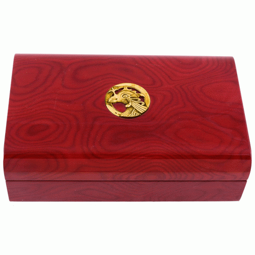 Ручка Montegrappa Eternal bird Phoenix gold M перьевая на VALLES.TOP