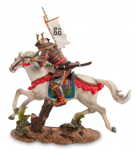 Статуэтка Veronese Самурай на коне WS-739 на VALLES.TOP