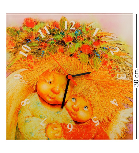 Часы Artangels Мамино сердце, 30х30 см на VALLES.TOP