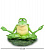 Фигурка-лягушка The Comical World of Stratford Гуру Лотос RV-112 на VALLES.TOP
