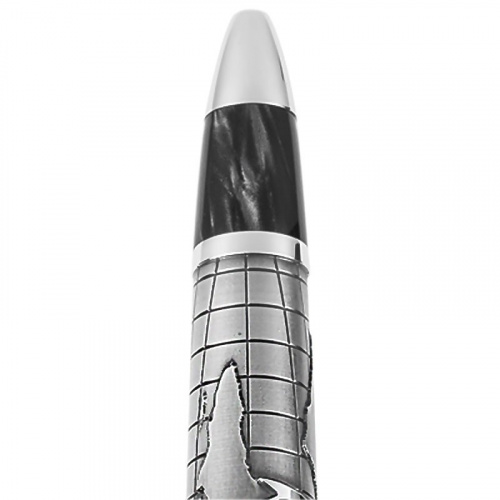 Ручка Montegrappa Ernest Hemingway Traveller silver шариковая на VALLES.TOP