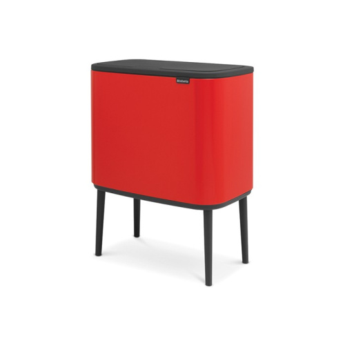 Бак Brabantia Touch Bin Bo мусорный, пламенно-красный, 36 л на VALLES.TOP